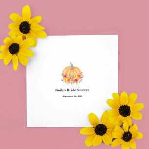 Herfst Pompoen Bruiloft Borrel  Servet