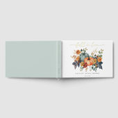 Herfst Pompoen Bruiloftsborrel Gastenboek (Volledig)