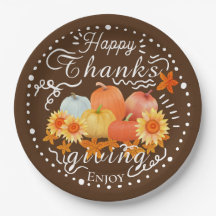 Herfst pompoen bruin