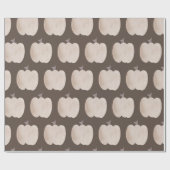 Herfst Pompoen Bruine Boho Inpakpapier (Vlak)
