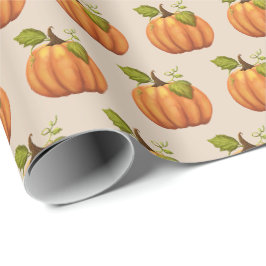 Herfst Pompoen Cadeauverpakking Halloween Thanksgi Cadeaupapier