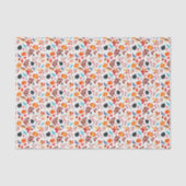 Herfst pompoen en bladeren tissuepapier (Voorkant)