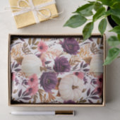 Herfst Pompoen en Bloemen Herfst Decoupage Tissuepapier (Geschenk)