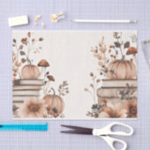 Herfst Pompoen en Bloemen Herfst Decoupage Tissuepapier (Craft)