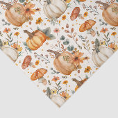 Herfst Pompoen en Bloemen Herfst Decoupage Tissuepapier (Detail)