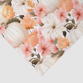 Herfst Pompoen en Bloemen Herfst Decoupage Tissuepapier (Detail)