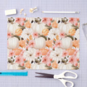 Herfst Pompoen en Bloemen Herfst Decoupage Tissuepapier (Craft)