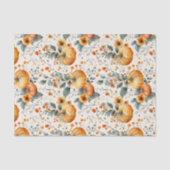 Herfst Pompoen en Bloemen Herfst Decoupage Tissuepapier (Voorkant)
