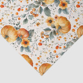 Herfst Pompoen en Bloemen Herfst Decoupage Tissuepapier (Detail)