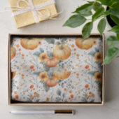 Herfst Pompoen en Bloemen Herfst Decoupage Tissuepapier (Geschenk)