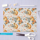 Herfst Pompoen en Bloemen Herfst Decoupage Tissuepapier (Craft)