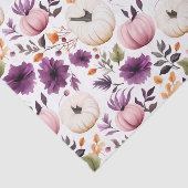 Herfst Pompoen en Bloemen Herfst Decoupage Tissuepapier (Detail)