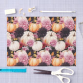 Herfst Pompoen en Bloemen Herfst Decoupage Tissuepapier (Craft)