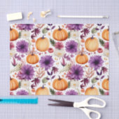 Herfst Pompoen en Bloemen Herfst Decoupage Tissuepapier (Craft)