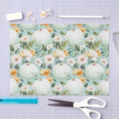 Herfst Pompoen en Bloemen Herfst Decoupage Tissuepapier (Craft)