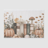 Herfst Pompoen en Bloemen Herfst Decoupage Tissuepapier (Voorkant)
