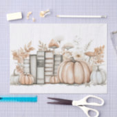 Herfst Pompoen en Bloemen Herfst Decoupage Tissuepapier (Craft)