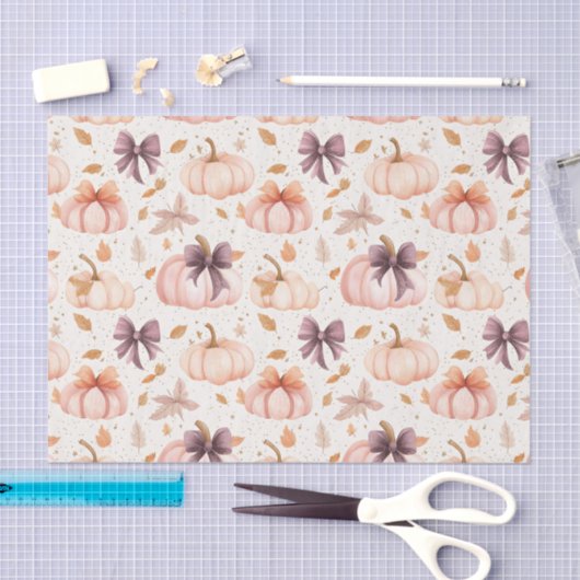 Herfst Pompoen en Bogen Herfst Decoupage Tissuepapier (Craft)