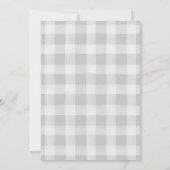 Herfst Pompoen en Zonnebloemen Baby shower per Mai Kaart (Achterkant)