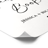 Herfst pompoen Gelieve te ondertekenen ons bord va Poster (Hoek)