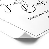 Herfst pompoen Gelieve te ondertekenen ons bord va Poster (Hoek)