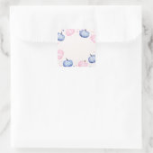 Herfst Pompoen Geslacht Onthulling Stickers Roze B (Tas)