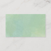 Herfst Pompoen Groen Baby shower Luier Raffle Kaar Informatiekaartje (Achterkant)