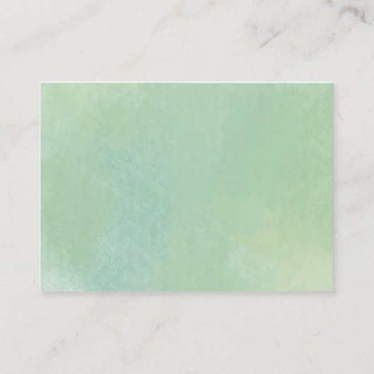 Herfst pompoen groen Baby shower raden hoeveel Informatiekaartje (Achterkant)