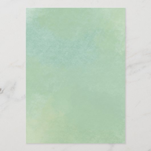 Herfst pompoen groen gouden Baby shower wensen voo Advieskaart (Achterkant)