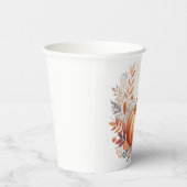 Herfst pompoen herfst Baby shower Papieren Bekers (Rechts)