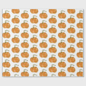 Herfst Pompoen Herfst  Cadeaupapier (Vlak)