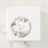 Herfst Pompoen Herfst Dank U Favor Label (In situ)