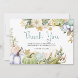 Herfst Pompoen Herfst Dankkaart Bedankkaart