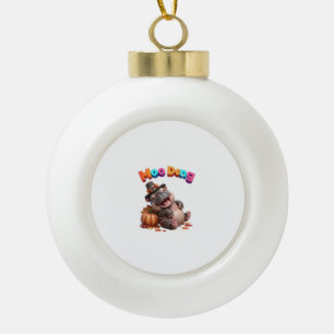Herfst Pompoen Herfst Foliage Festival! MOO DENG B Keramische Bal Ornament