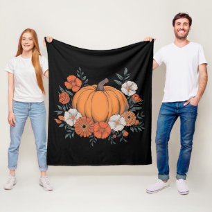 Herfst  Pompoen Herfst Thanksgiving Fleece Deken