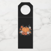 Herfst Pompoen Herfst Thanksgiving Flessenhanger (Voorkant)