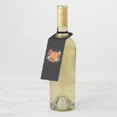 Herfst Pompoen Herfst Thanksgiving Flessenhanger (Schuin)