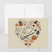 Herfst pompoen herfst Thanksgiving Halloween Briefkaart (Voorkant / Achterkant)