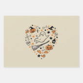 Herfst pompoen herfst Thanksgiving Halloween Inpakpapier Vel (Voorkant)