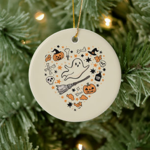 Herfst pompoen herfst Thanksgiving Halloween Keramisch Ornament