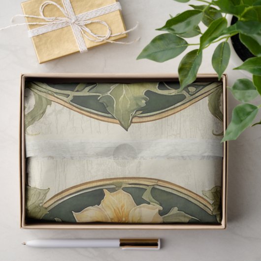 Herfst pompoen herfstbladeren Art Nouveau Decoupag Tissuepapier (Geschenk)