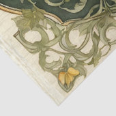 Herfst pompoen herfstbladeren Art Nouveau Decoupag Tissuepapier (Detail)