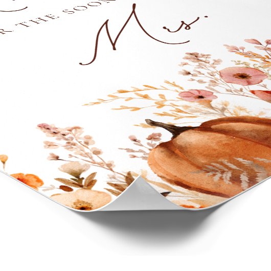 Herfst pompoen hoeveel kussen Vrijgezellenfeest sp Poster (Hoek)