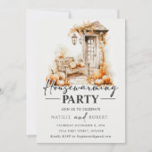 Herfst Pompoen Housewarming Party Kaart (Voorkant)