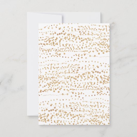 Herfst Pompoen Huwelijk RSVP Kaart (Achterkant)