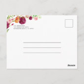 Herfst Pompoen Kinderen Verjaardagsfeestje Foto Be Briefkaart (Achterkant)