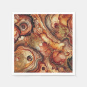 Herfst Pompoen Kruid Alcohol Inkt Decoupage Papier Servet (Voorkant)