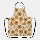 Herfst pompoen kruid kleuren herfst pompoenen Than Schort (Voorkant)