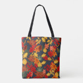 Herfst pompoen kruid kleuren herfst pompoenen Than Tote Bag (Achterkant)