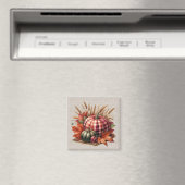 Herfst pompoen kunstwerk magneet (Insitu (Vaatwasser))